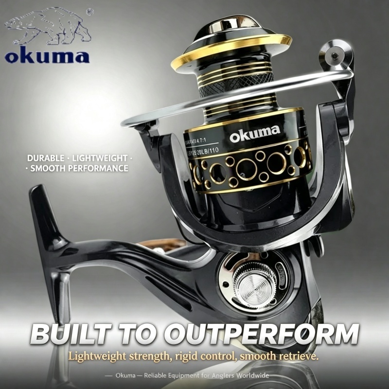 Carrete de Pesca OKUMA-Spinnin - Abu Garcia Reel Max reseña y precio