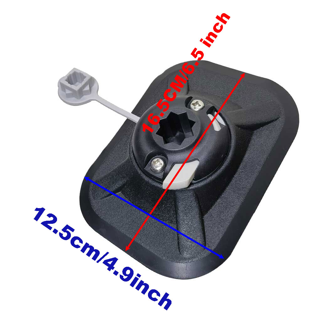 Soporte de PVC inflable para c - Fishing Kayak Rod Holder reseña y precio