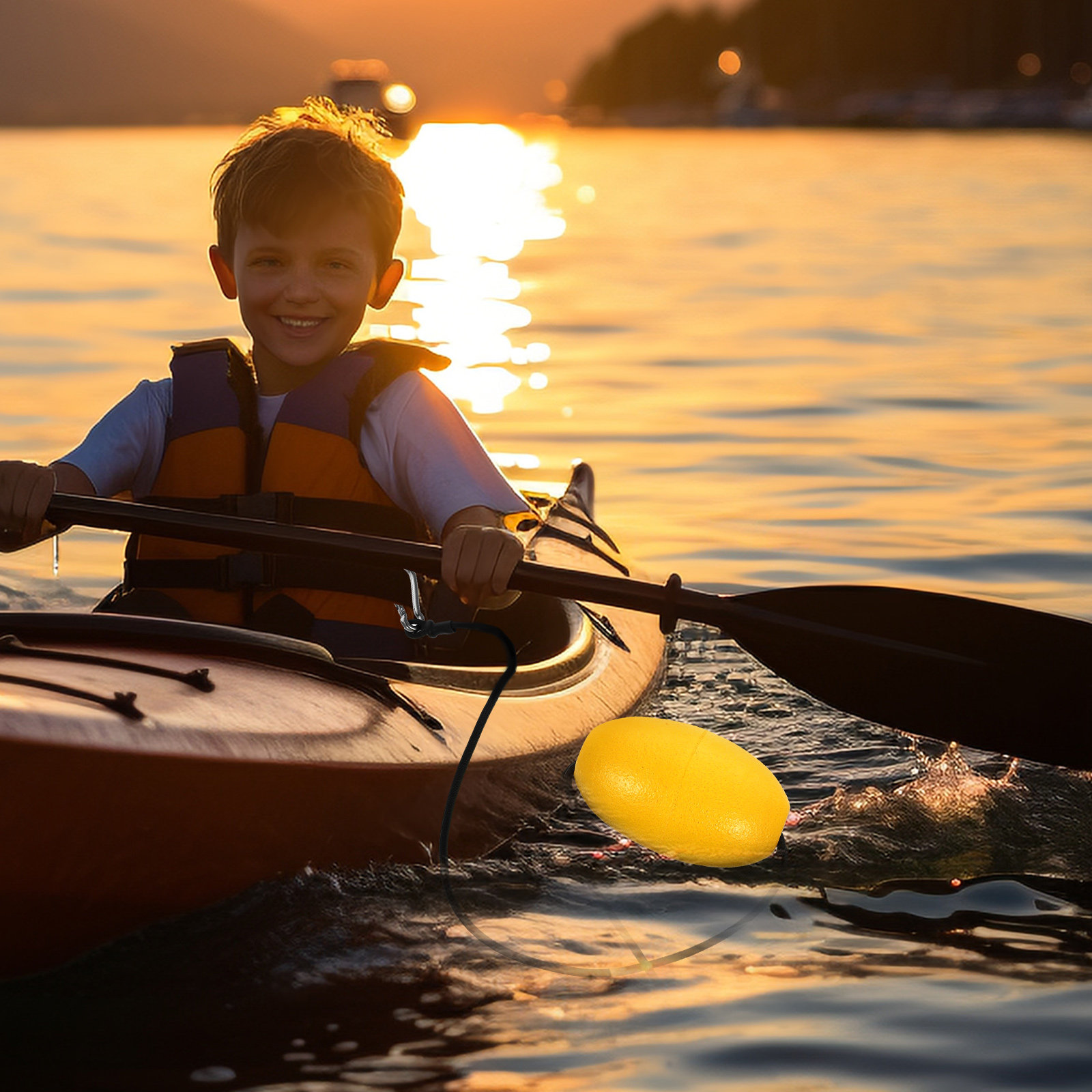 Cuerda de remolque marina, bol - Fishing Kayak Anchor reseña y precio